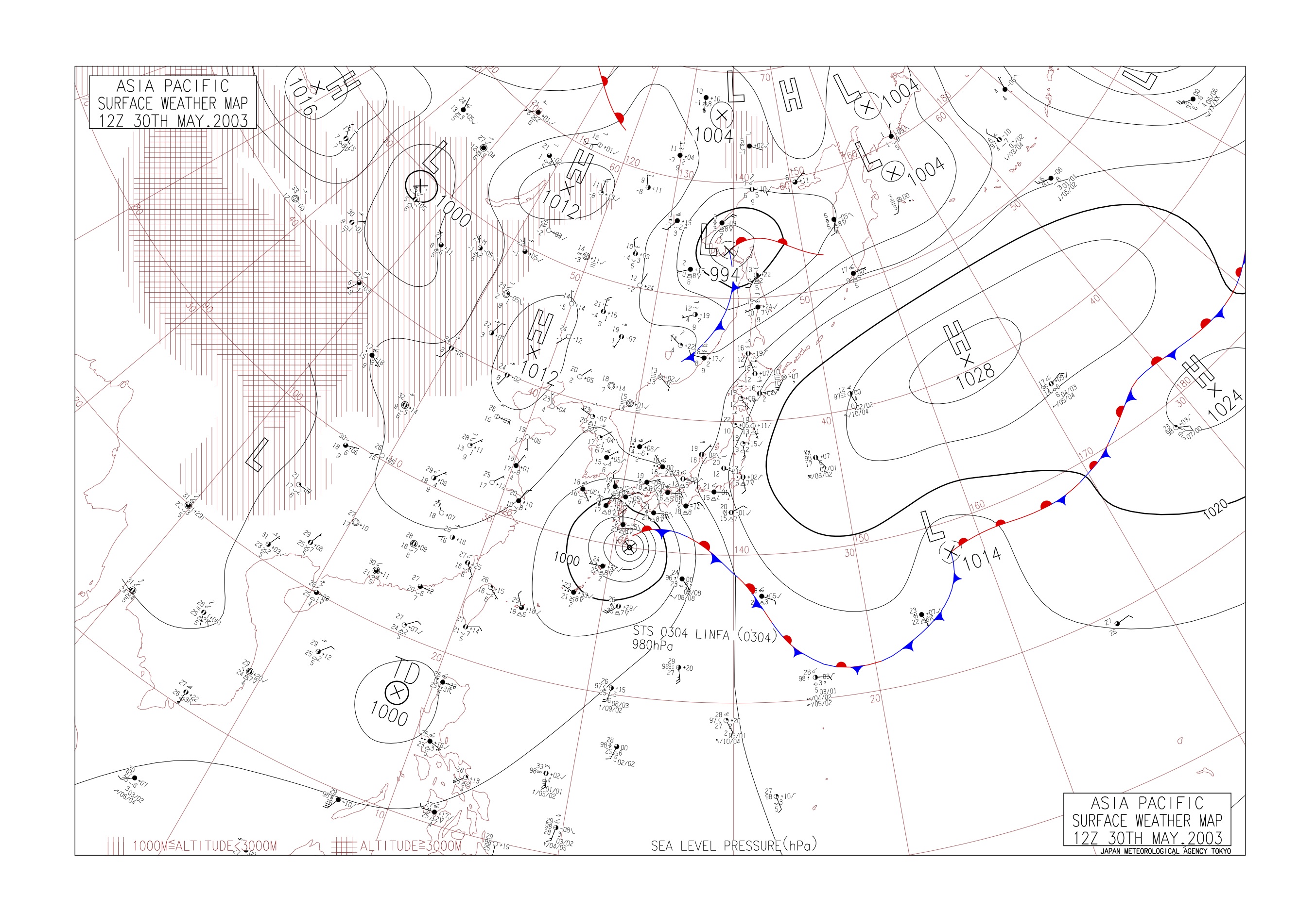 【平成15年5月台風第4号】