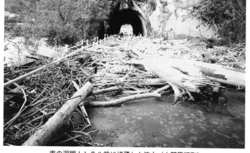 下毛郡本耶馬渓町樋田 青の洞門