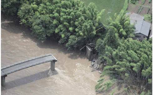 玖珠郡玖珠町戸畑 下泊里橋