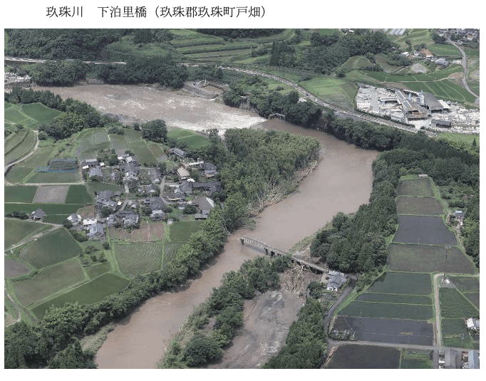 玖珠郡玖珠町戸畑 下泊里橋