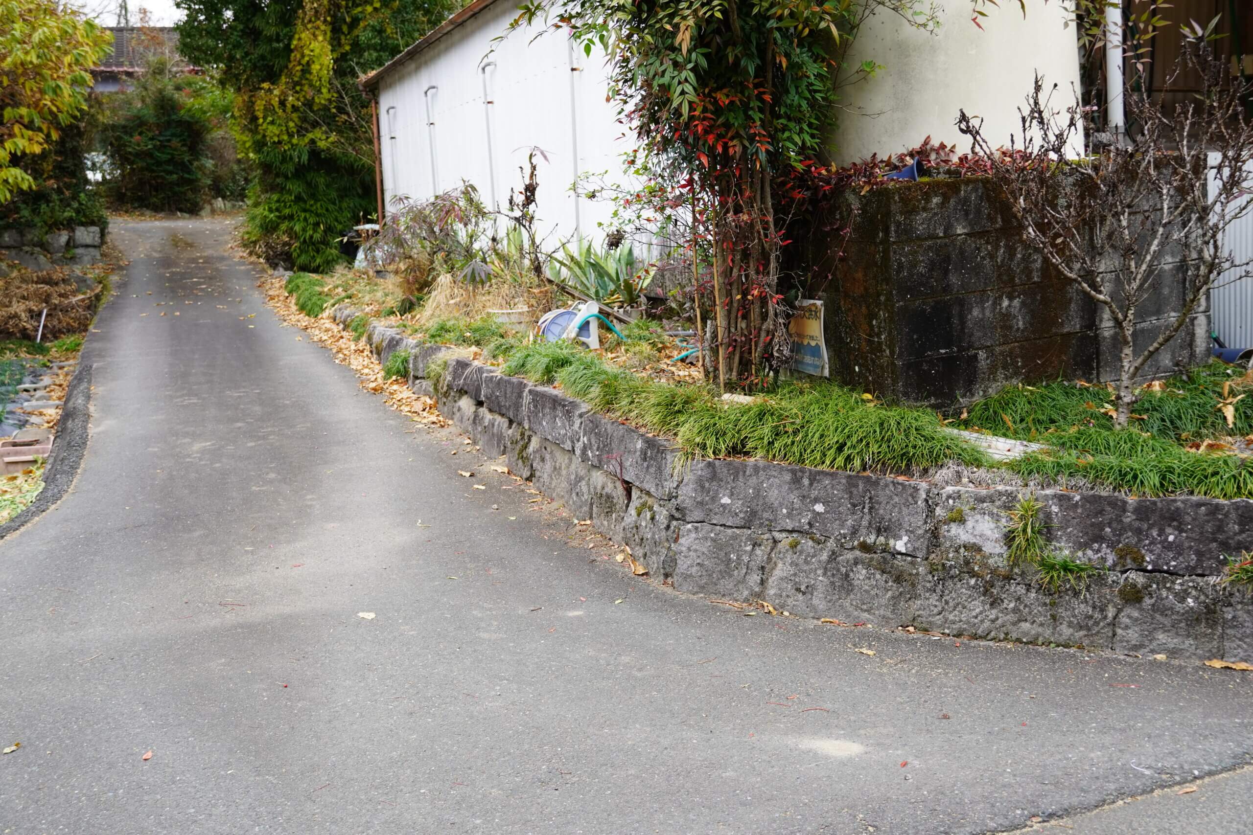 日田市大山町東大山　昭和28年の筑後川大洪水　水位標